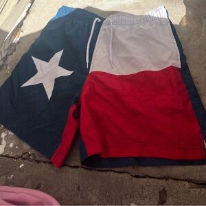 George Men's Patriotic Colorblock Shorts